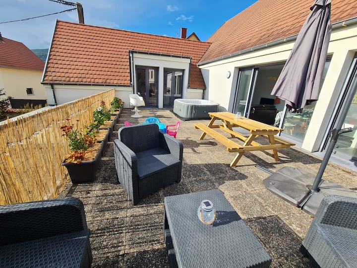 L'Atelier de l'Apothicaire, terrasse et spa